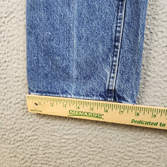 Vintage Lee Jeans Men's 32x30 Straight Leg Wallet Fade Classic Blue Denim Pants - Picture 6 of 9